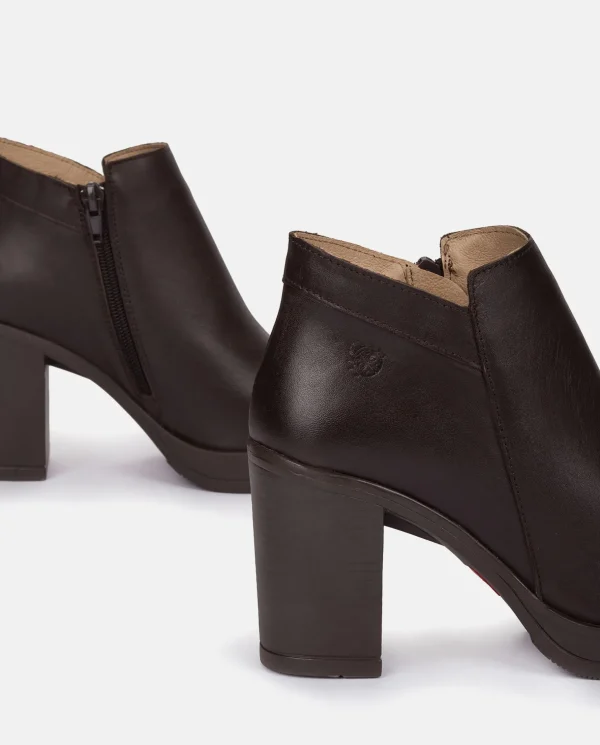 Yokono Heeled Ankle Boot PILSEN-004 Brown Hot