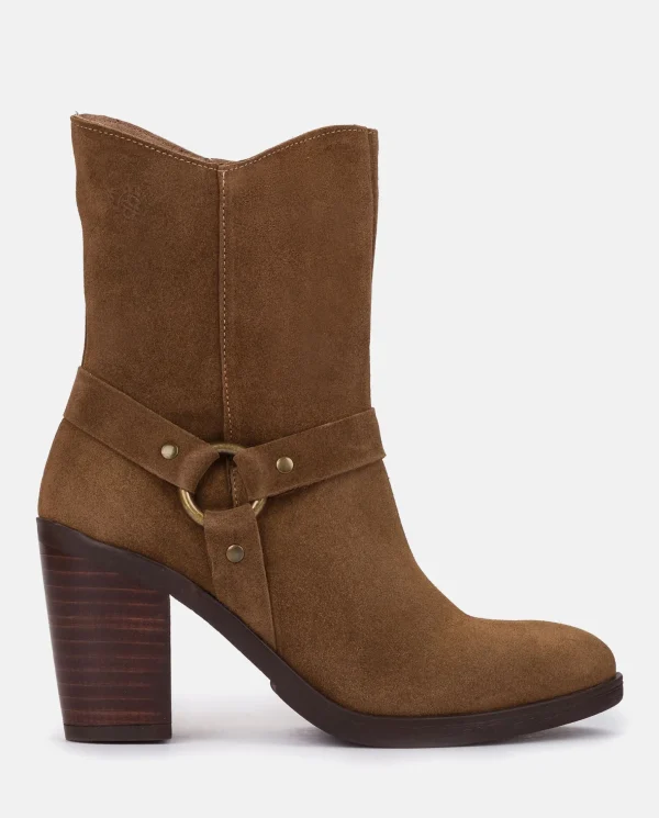 Yokono Heeled Ankle Boot TOURS-008 Brown Best Sale