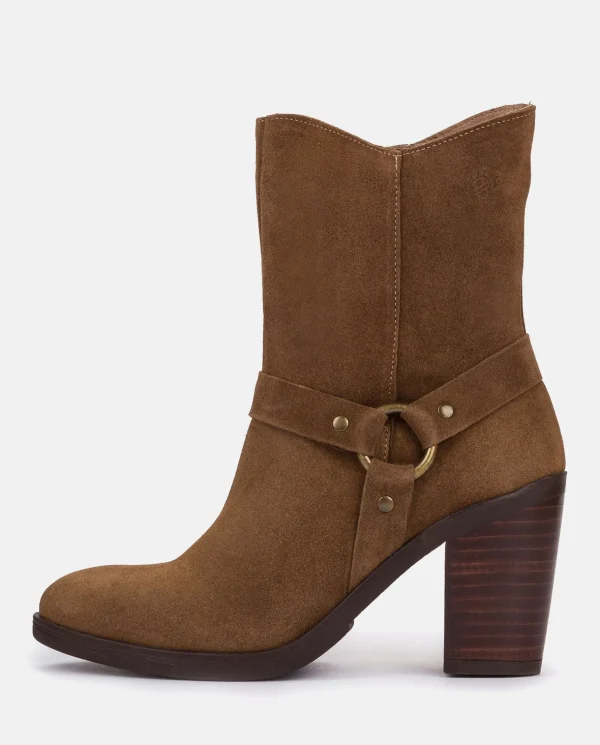 Yokono Heeled Ankle Boot TOURS-008 Brown Best Sale