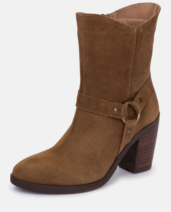 Yokono Heeled Ankle Boot TOURS-008 Brown Best Sale