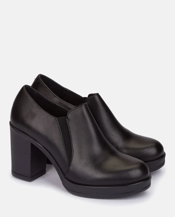 Yokono Heeled Ankle Boots PILSEN-005 Black Hot