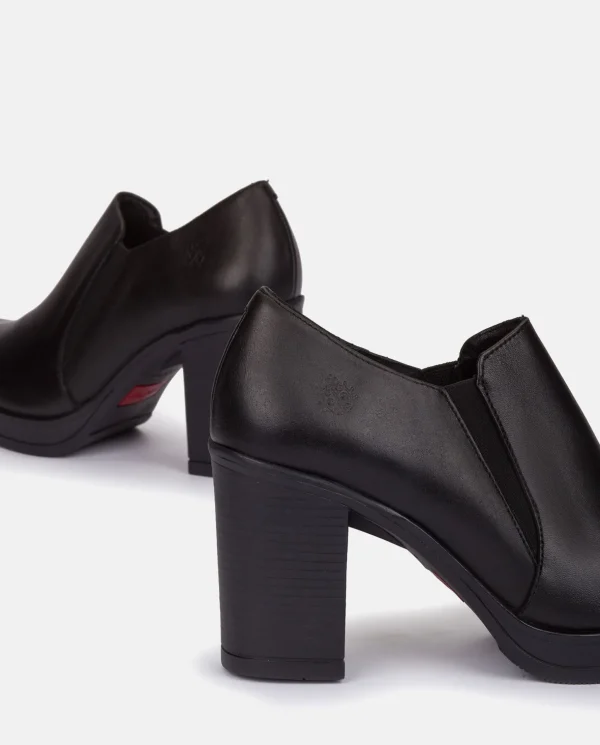 Yokono Heeled Ankle Boots PILSEN-005 Black Hot