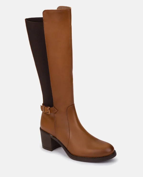 Yokono Heeled Boot LILLE-011 Leather Outlet