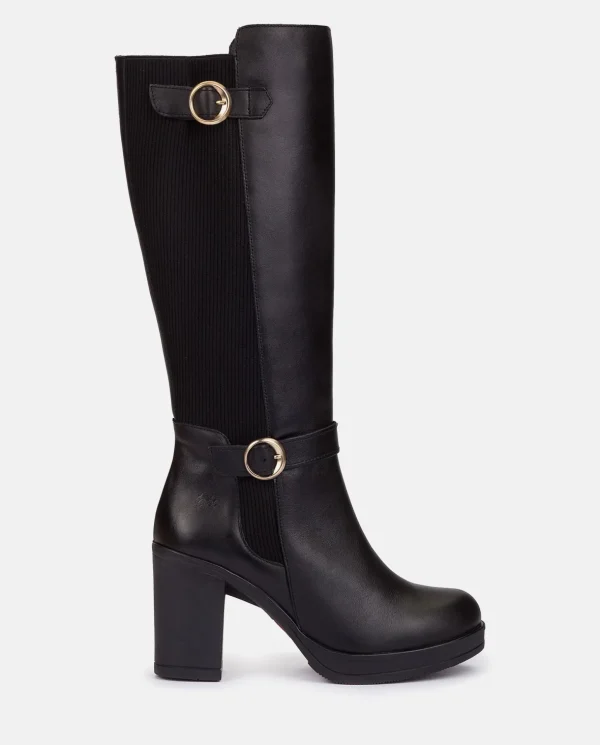 Yokono Heeled Boot PILSEN-001 Black Online