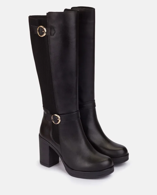 Yokono Heeled Boot PILSEN-001 Black Online