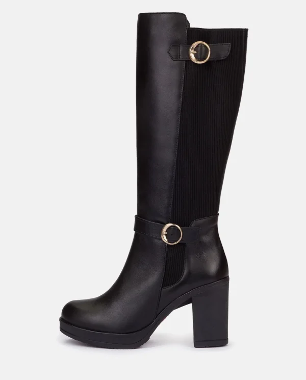 Yokono Heeled Boot PILSEN-001 Black Online