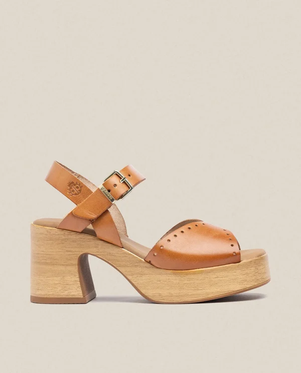 Yokono Heeled Sandal BONAI-002 Brown Store