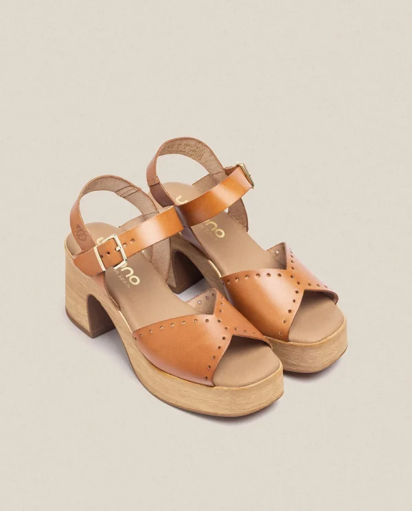 Yokono Heeled Sandal BONAI-002 Brown Store