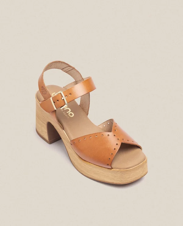 Yokono Heeled Sandal BONAI-002 Brown Store