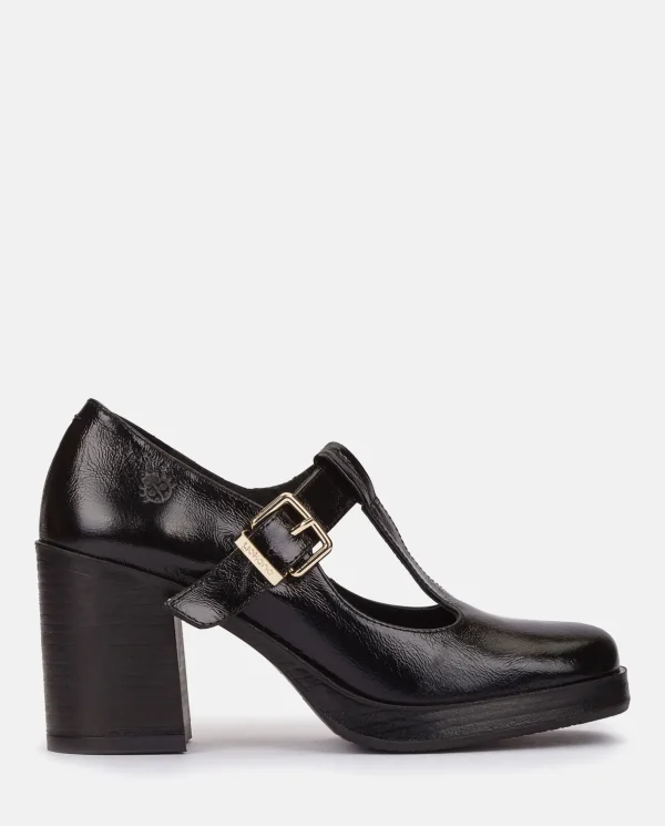 Yokono Heeled Shoe KOLIN-002 Black Hot