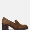 Yokono Heeled Shoe LANDAS-001 Brown Best