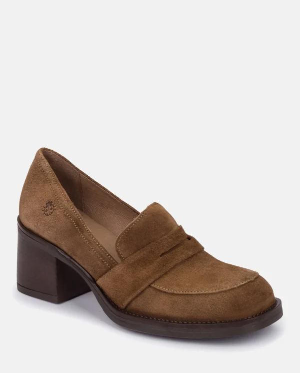 Yokono Heeled Shoe LANDAS-001 Brown Best