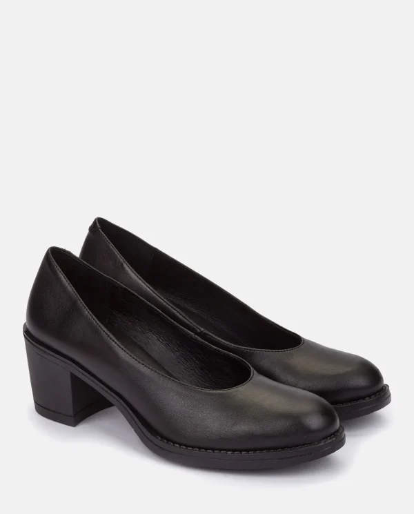 Yokono Heeled Shoe LILLE-007 Black Hot