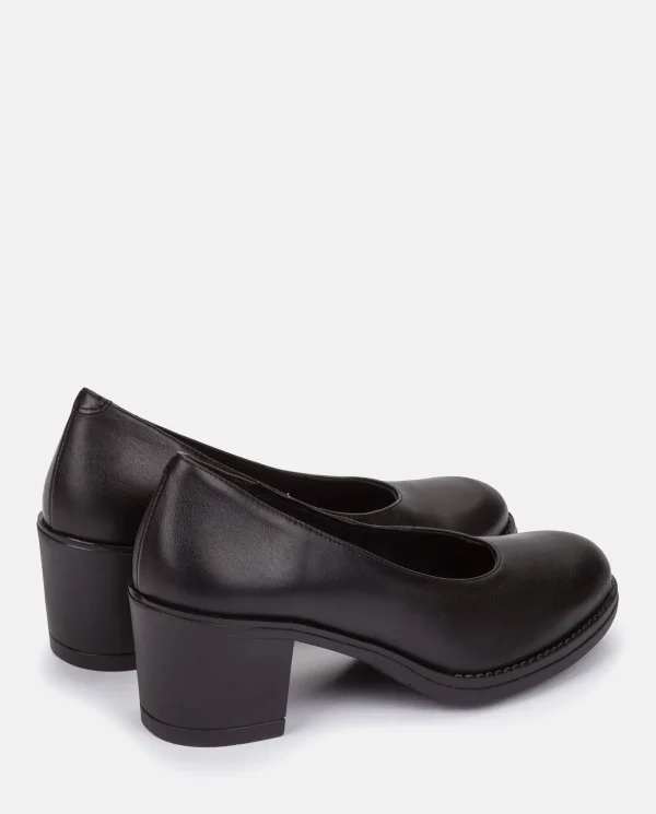 Yokono Heeled Shoe LILLE-007 Black Hot