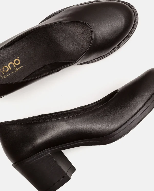 Yokono Heeled Shoe LILLE-007 Black Hot