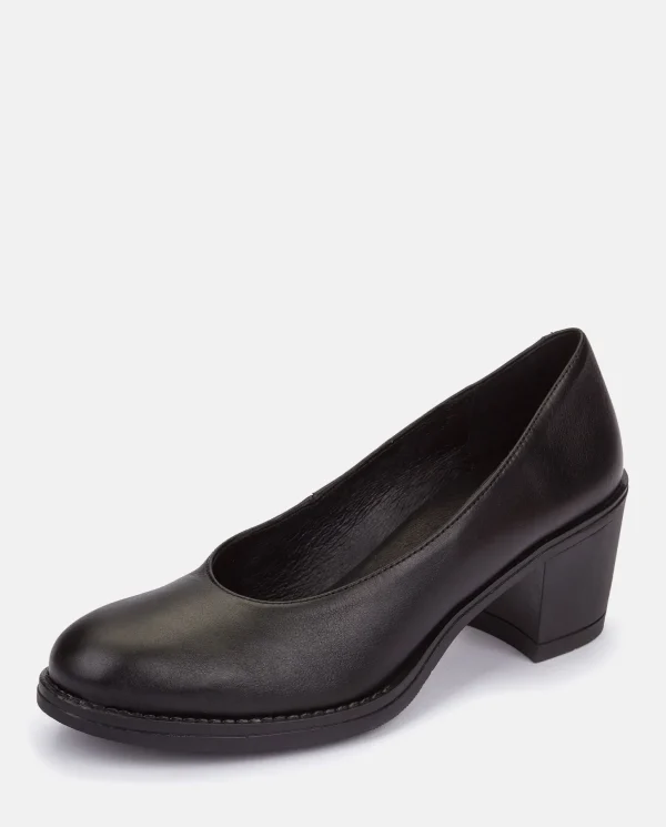 Yokono Heeled Shoe LILLE-007 Black Hot