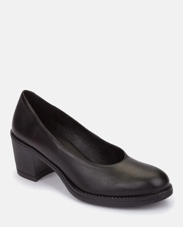 Yokono Heeled Shoe LILLE-007 Black Hot