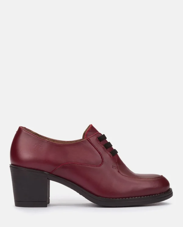 Yokono Heeled Shoe LILLE-008 Burgundy Shop