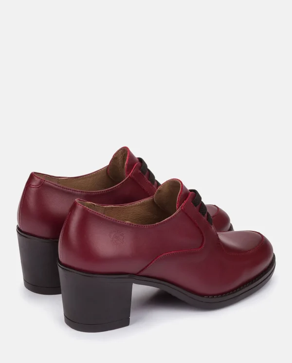Yokono Heeled Shoe LILLE-008 Burgundy Shop