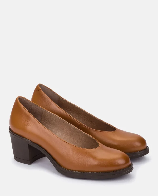 Yokono Heeled Shoe LILLE-007 Leather New