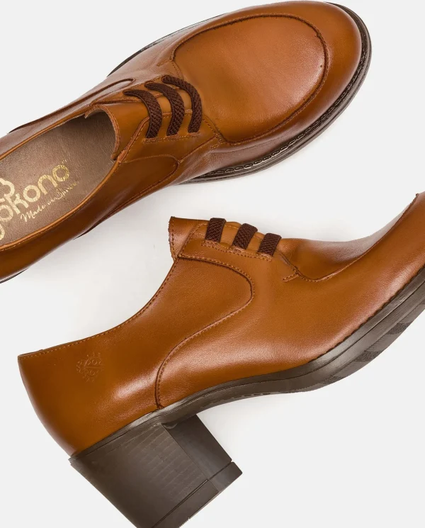 Yokono Heeled Shoe LILLE-008 Leather Outlet