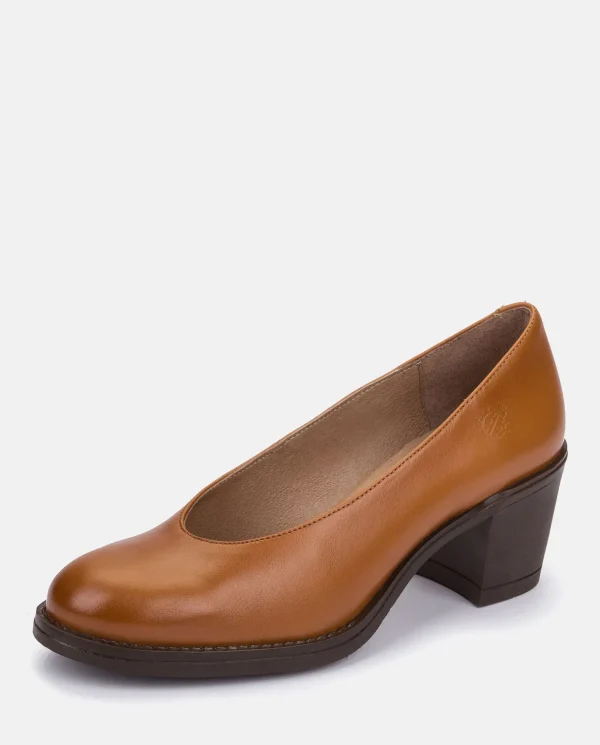 Yokono Heeled Shoe LILLE-007 Leather New