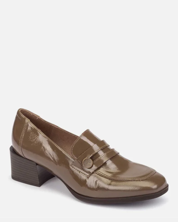 Yokono Heeled Shoe NAJAC-001 Brown New