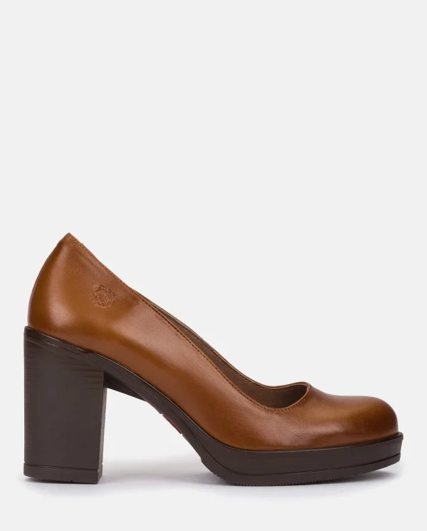 Yokono Heeled Shoe PILSEN-007 Leather Online