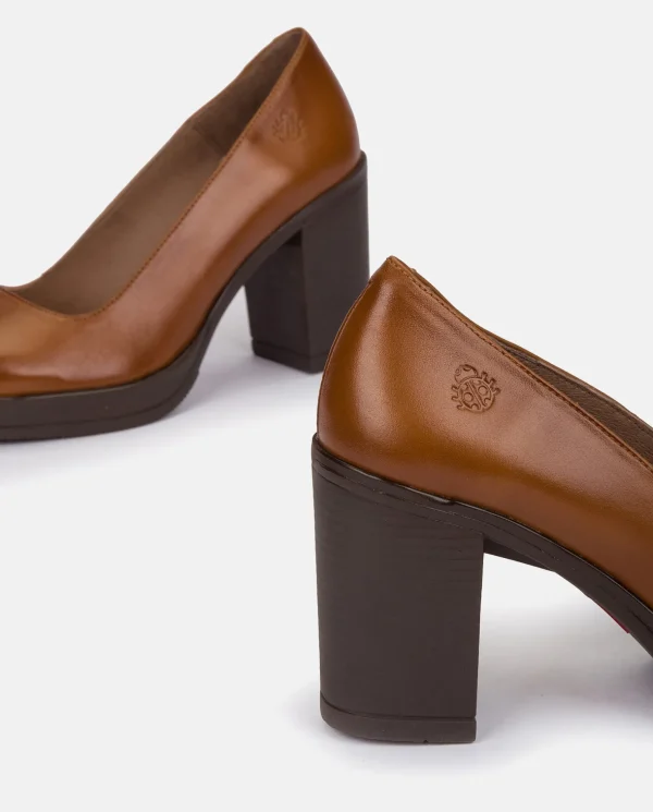 Yokono Heeled Shoe PILSEN-007 Leather Online