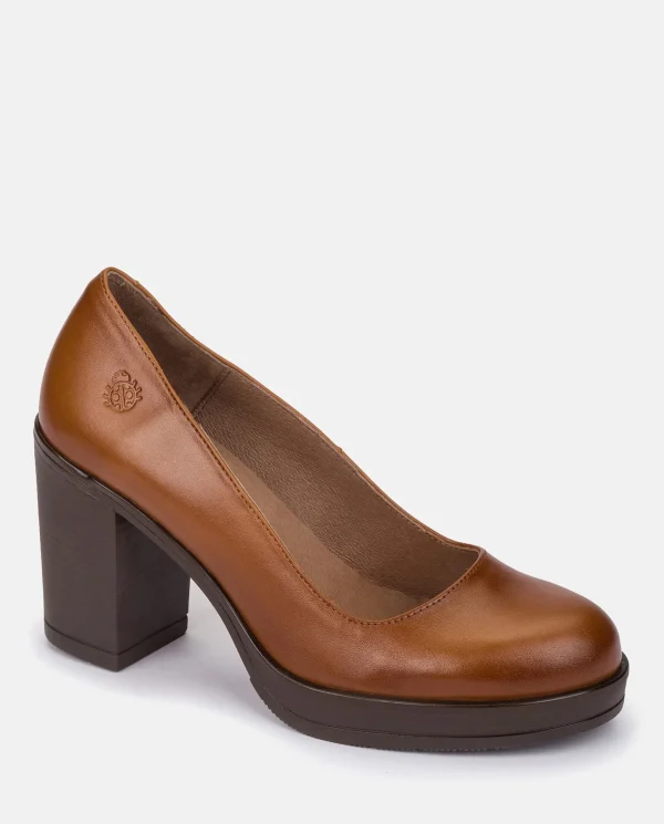 Yokono Heeled Shoe PILSEN-007 Leather Online
