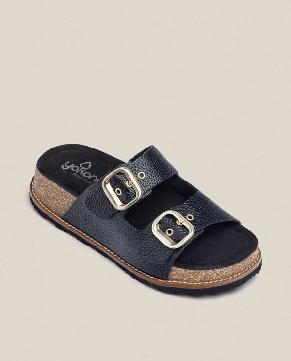 Yokono Platform Sandal OCA-013 Black Flash Sale