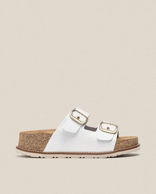 Yokono Platform Sandal OCA-013 White Store