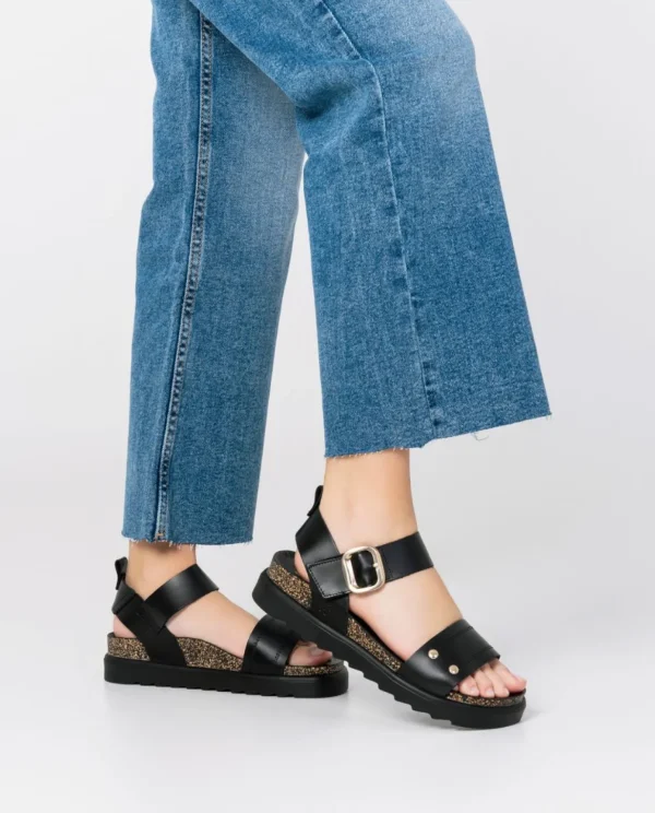 Yokono Platform Sandal TUNEZ-128 Black Online