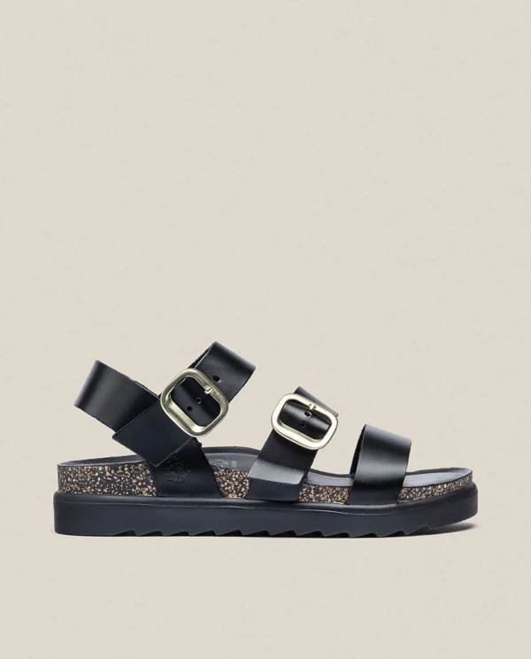 Yokono Platform Sandal TUNEZ-127 Black Online