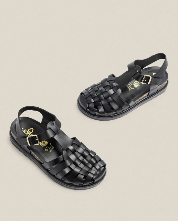 Yokono Platform Sandal TUNEZ-017 Black Fashion