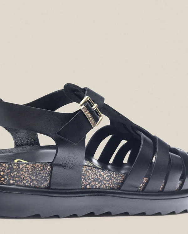 Yokono Platform Sandal TUNEZ-017 Black Fashion