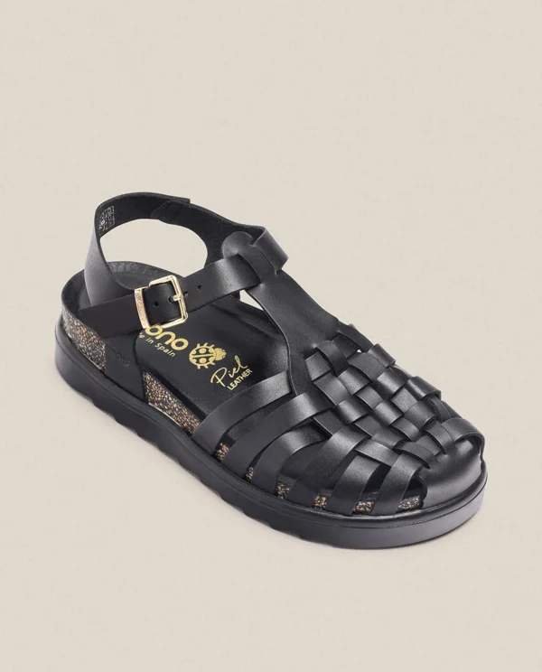 Yokono Platform Sandal TUNEZ-017 Black Fashion