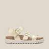 Yokono Platform Sandal TUNEZ-127 Golden Fashion