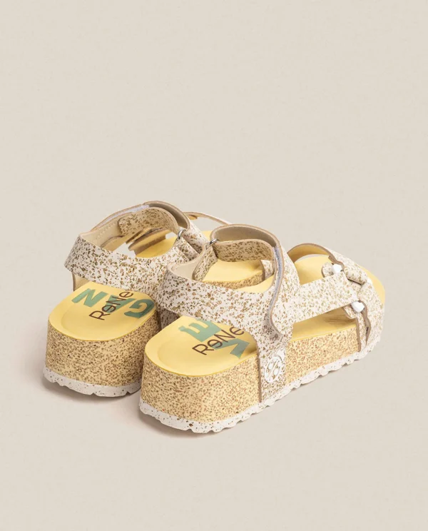 Yokono Platform Sandal West 007 White Best Sale