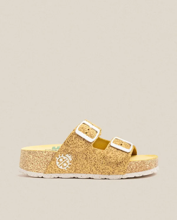 Yokono Platform Sandal West 003 Yellow Online