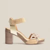 Yokono Sandalia De Tacón Ponza 007 Marron Shop