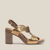 Yokono Sandalia De Tacón Ponza 006 Marron Discount