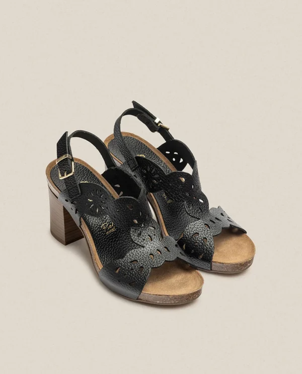 Yokono Sandalia De Tacón Ponza 006 Negro Shop
