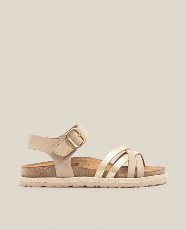 Yokono Sandalia Plana Arena 001 Beige Shop