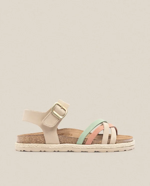 Yokono Sandalia Plana Arena 001 Beige New