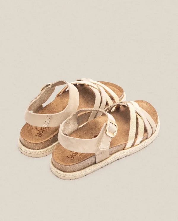 Yokono Sandalia Plana Arena 001 Beige Shop