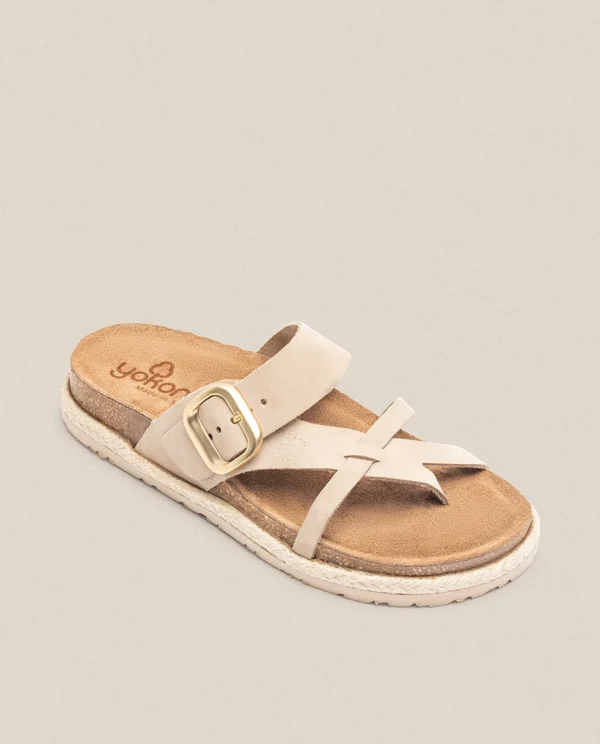 Yokono Sandalia Plana Arena 003 Beige Flash Sale