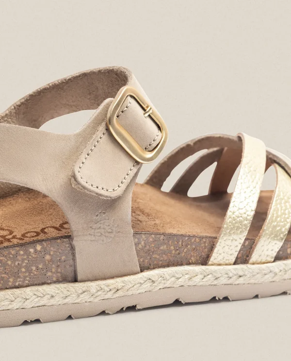 Yokono Sandalia Plana Arena 001 Beige Shop