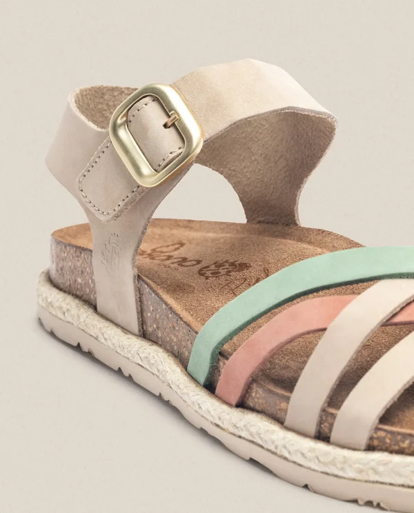 Yokono Sandalia Plana Arena 001 Beige New
