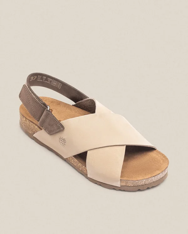 Yokono Sandalia Plana Jerba 134 Beige Outlet